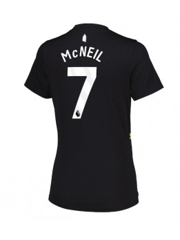 Billige Everton Dwight McNeil #7 Tredjedrakt Dame 2025-26 Kortermet
